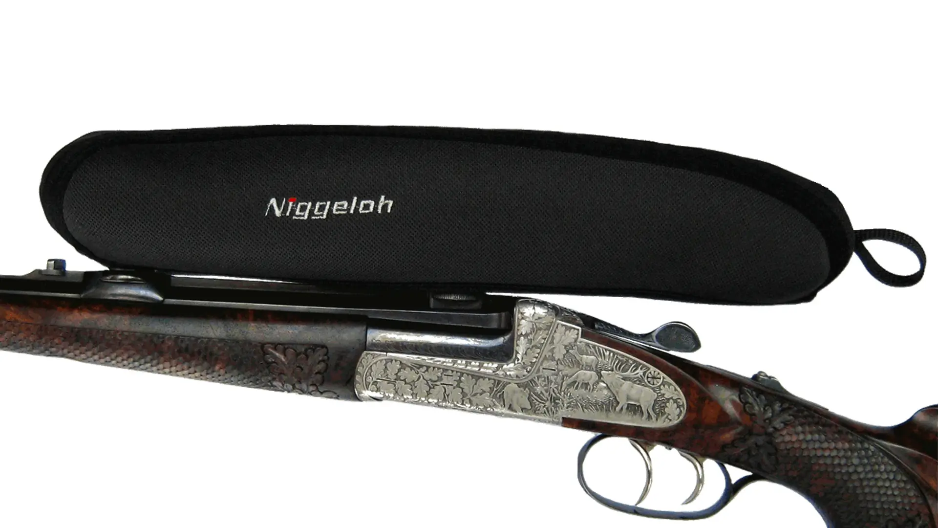 Niggeloh Zielfernrohr-Cover in XL, schwarz, bietet optimalen Schutz und einfache Handhabung